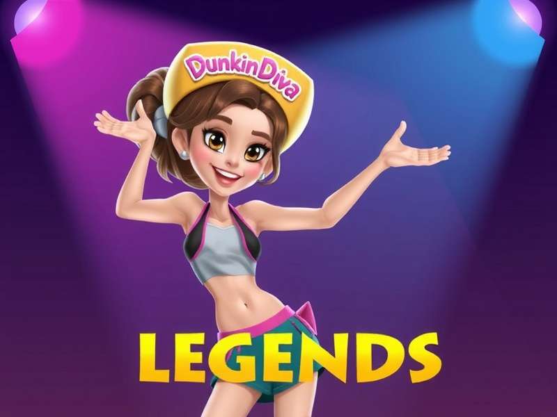 Dunkin Diva Legend Game Banner
